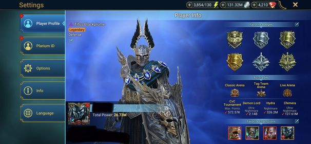 [5 Mythical Champions][26.73M] Lady Mikage,Androc,Ashnar,Embrys(6*),Karnage + 274 LEGENDARY (Marius(6*),Titus+Wixwell,Tormin(5*)+Hilvi(5*),Arb+1(6*)/x2 416,Taras(5*),Nekhret,Lamasu,Armanz(5*),Predator...) + 1k UNM + 1k NM HYDRA + 25 SD/25 SHOGUN AUTO