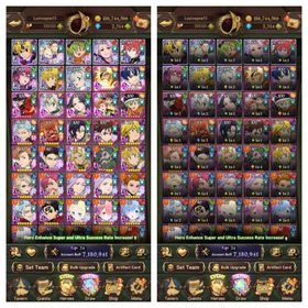 GLOBAL 2.300💎 | 7.1M CC | New Odin | New Meliodas Cross : IF | All Collab Gachiakuta | Collab Fire Force | All Collab Re:Zero | 8 LR + 14 BASIC UR