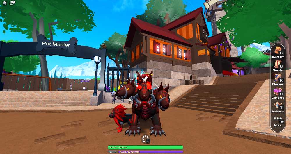 World Zero Red Cerberus Mount