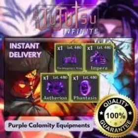 Purple Calamity Equipments | Jujutsu Infinite (JJI)