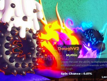 DragonV2, Soul, DoughV2, Lightning (Mythic) Max Level, Soru Unlocked, Extra Gems | Premium Account | Fruit Battlegrounds | Instant Delivery