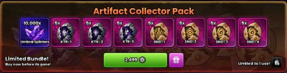 Anime Origins Update 2.0 Artifact Collector Bundle Pack Cost 2.5K RBX (INSTANT DELIVERY) ( Trait )