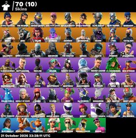 【TAKE THE L】𝗔𝗕𝗔𝗡𝗗𝗢𝗡𝗘𝗗! [SK:70|OG STW|PC] REAPER DIRE INVERTED BLADE MAKO CHAPTER 1 OG STW FOUNDERS COLLECTOR GERALT TOXIC EMOTE FA