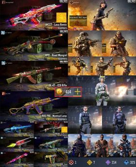 CoD Mobile | Indian 10cp | 1 Mythic | 7 Legend | AK117 Lava Remix AK 47 ICB Rifle CR-56 AMAX Bass Drop M4 Black Gold Royal Vivan Harris BAT Agent