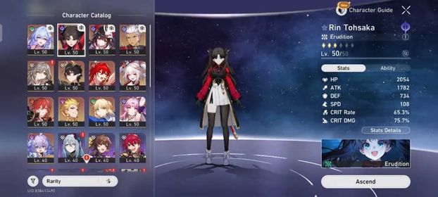 Tl40 | ASIA | FAMELE | Full Collab | Himeko Nova Sign + Robin Summerreto Sign + Rin Sign + Saber Sign + Archer Sign + Gilgamesh Sign + Sparxie + Sparkle + Danheng PT | GCS 3x