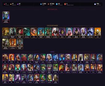 [STARTER]Georgid+Arachoa+Michelangelo+Vallaryn the Equalizer+Adelyn+Xenomorph+Ronda+Scyl+Leminisi+Ezio+Skeletor+Loki+45Epics
