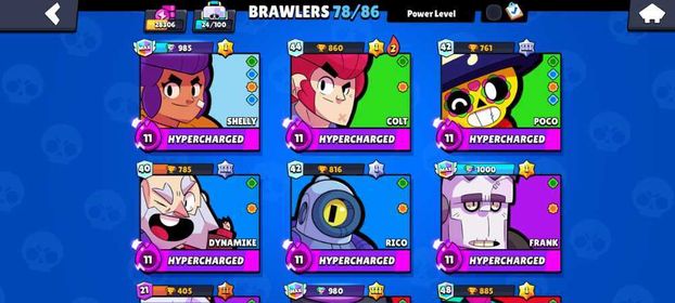80Brawlers-28500Trop-13 Hypercarged 18 Max-100skins-video review👇 (automatic delivery)