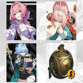 Asia|Female lv 5-12| Remielle Dan + Zhao + Lucia + Lucia Weapon  + Random 4-star character|Fast delivery