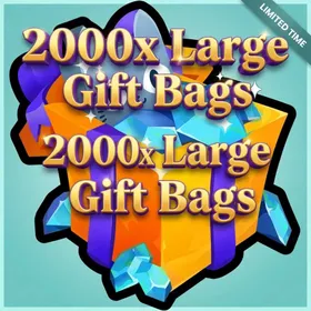 2000x Large Gift Bags - PS99 Pet simulator 99