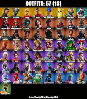 The Reaper, Take the L, Prodigy, Elite Agent, John Wick, Blue Team Leader, Laguna | 57 Skins [Full Access] Psn, Xbox, PC