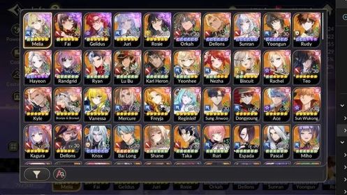 Global|FullEX7(MeliaTC2,FaiTC1,GelindusTC1,Juri,Rosie)|20TC6(Dellons,Sunran,Yoongun,Knox,Orkah,Etc)|14,6K Ruby|Netmarble|7KR110B