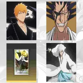 EU server-Aplus| Kurosaki Ichigo + Zaraki Kenpachi + Zaraki Kenpachi weapon + Ichimaru Gin|Starter acc|Fast Delivery