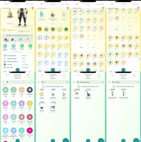 Level 54 (Instinct) | Shiny 41 | Legendary 27 | 12 Mythical | 41 purified | Rename Available | 100% Safe, Instant Access O5 N70