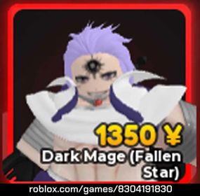 Dark Mage (Fallen Star) Evo (Stat Normal) | Anime Adventures (Unit)