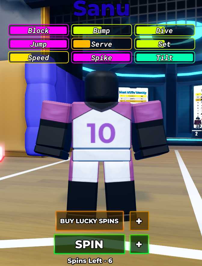 Haikyuu Legends - Sanu Account