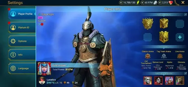 RS1810 – Endgame Whale Account | 20M Power, 9 Mythicals, 182 Legendaries & Titus Team
