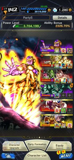5 star Ultra Golden frieza