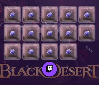 👑 Twitch Drops ✅ 2026 BDO Drops (Sep 21) 💜 Black Desert [Total 14 Items]