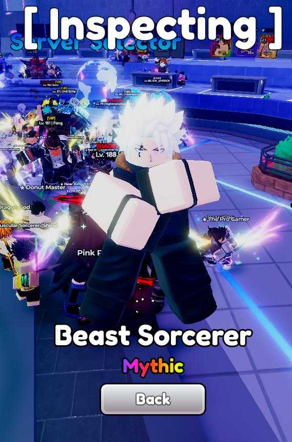 Beast Sorcerer Non Evo (Random Stat) Anime Defender