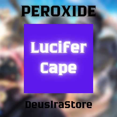 Lucifer Cape / Peroxide - Fast Delivery