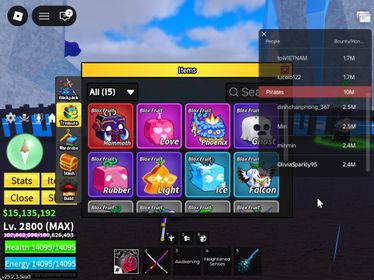 ID 432:LV 2800+CDK+SG RACE GHOUL V4 FULL GEAR + SANGUINE ART + Mammoth Inven|Unverified Account|Auto Delivery|Blox Fruits