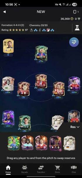 ✨Pc Steam china💢Ronaldinho,Alba,Van de ven,Palmer✨Good Team ✨Web app transfer Open ......... 906