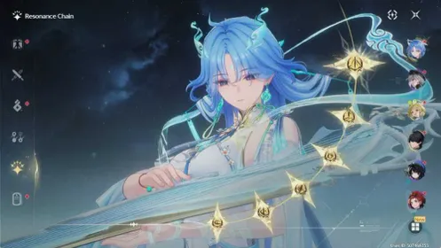 [America] S6 QINGXIAO + R1 GLINT OF CLOUDS + S1 VERINA + S6 SANHUA + Other standard weapons!