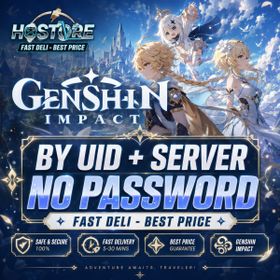 16160 Genesis Crystals [UID + Server | No Password] Genshin Impact ❤️ HQStore