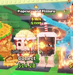 [ INSTANT DELIVERY ] Popcuru And Fizzuru (NO TACO) 1B/s l Steal A brainrot
