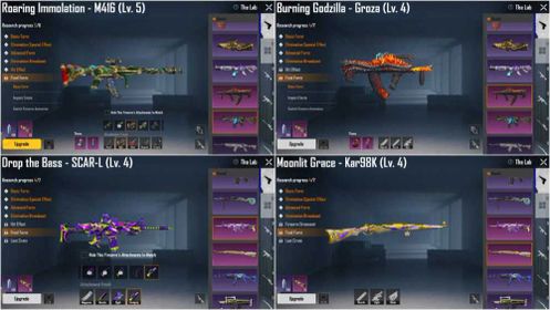 ❄️ M416 Roaring Hit Effect 💥 18x Gun Lab 🔫 TDM Shirts 👕 Loaded Inventory 💎...285