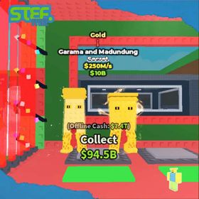 Gold Garama and Madundung 250M/s TIE Trait RUSH SELL | INSTANT DELIVER | Steal A BrainRot
