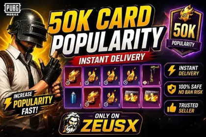 1x 50k Card Popularity (50,000) 💥 instant Delivery