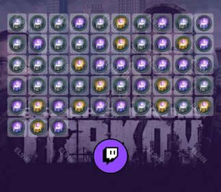 👑 Twitch Drops 🧨 Golden Coins tournament 💎 Escape from Tarkov [Total 53 Items]