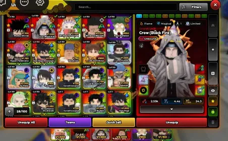 3 Secret/0.1 | 7 Unbound ZZSSS | 21+ | Roblox Unverified Account | Global Account | Instant Delivery | Update | Anime Expeditions