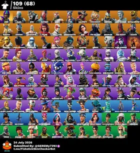 [PC|PSN|XBOX] 109 skins | Juke | A.I.M. | Dire | Flytrap | Drift | Lynx | Calamity | Crackshot | Sentinel | Love Ranger | Battle Hound | Magnus | Carbide | 100 VB|Full access