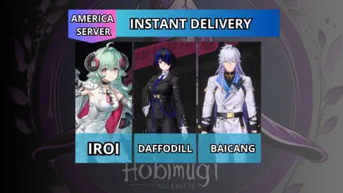 [NA] STARTER | Iroi + Daffodill + Baicang + 3 Free SSR Selector Untouch | Instant Delivery | Login Google ( All Unset ) Can Unlink | First Owner