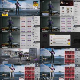 M416 FOOL”M762”M24(KILL MSG)”18 GUN LAB"MF 62”LVL 68”MYTHIC LOBBY”BLACK SHARK”INVADER SET”PINK UAZ”EAGLE DACIA”3 BIG MATERIAL