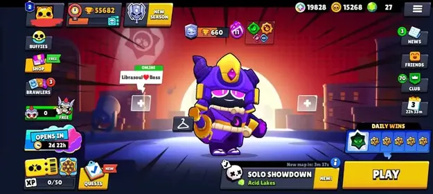 👑 PREMIUM 55K TROPHY 🏆 94 BRAWLERS 🌼 TOTAL 71 MAX⚡39 HYPERCHARGE🔥 32 MAX 🧣 FULLY SAFE AND SECURED 🔐 INSTANT DELIVERY 🚚