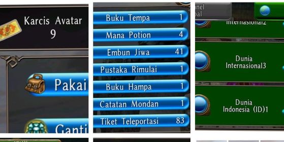 TO1033 //AKUN CAP 325 RESET 4SLOT CHAR BONUS ORB 7 AVA TIKET 9