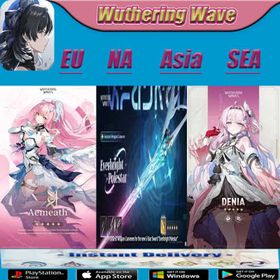 SEA|Aemeath+Sign|Denia|40K-44K Astrite|100-160 Lustrous|0-30 Radiant|Wuthering Wave