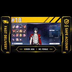 #A18. Sv.Asia | Starter TL 4 | Mortenax Blade, Gilgamesh, Sparkle, Himeko  [Free 1 Ssr Golden Companion]