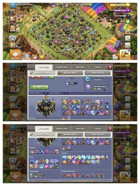 SUPER PREMIUM || 12k+GEMS || EXP- 243 ||  TH17 FULL MAX ||6 HERO MAX || HEROS- 100-100-90-75-50-20 || 11 EPIC EQUIPMENT || 6x MAX ||  NC- 1500 || MADEL- 4 ||