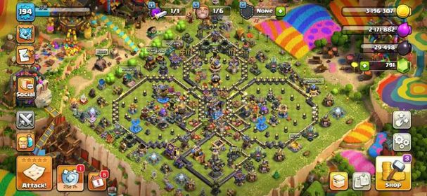 TH 18 SEMI MAX || BK 72 AQ 90 MP 63 GW 61 RC 50 DD 15 || RS 27 SB 26 EB 26 MM 26 FB 23 || BUILDER HALL 10 || 12 HERO SKIN