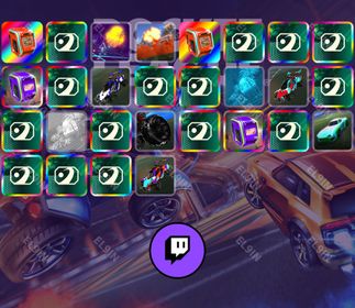 🧙‍♂️ Twitch Drops 🌐 RL x EWC 2026 DKBQ ❤️ Rocket League [Total 28 Items]