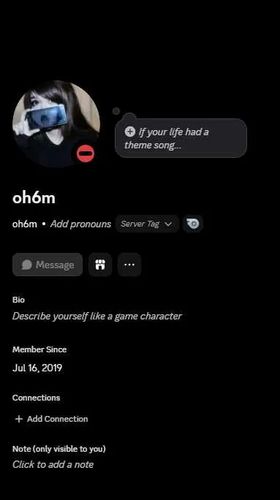 Discord | 4 Character | @oh6m 🔥 Namesnipe, badges, Good Pronounceable, OG