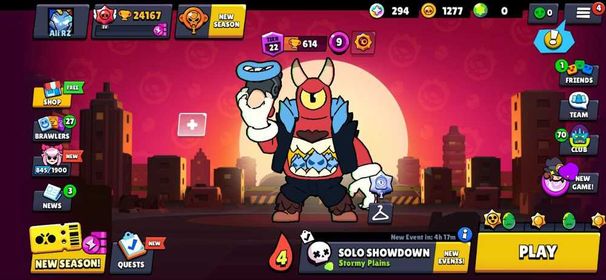 [TSbs14] 🌀4 Maxed Brawl🔱24167 Trophies⚜️39 Skins(2 Legend)🔱41/79 Brawl⚜️2 Brawl LVL 10🔱24280  Highest Trophies🌀