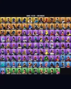 [OG] 115 Skins Travis Scott ⭐️ Royale Bomber ⭐️ Deadpool ⭐️ Ghoul Trooper ⭐️ Astro Jack ⭐️ Meowscles ⭐️ Peely ⭐️ Midas ⭐️ Aura ⭐️ Harley Quinn ⭐️ Skye ⭐️ Rippley vs Sludge ⭐️ Shadow Ops ⭐️ Catalyst ⭐️ Assault Trooper ⭐️ Doggo ⭐️ Tony Star m9356439643