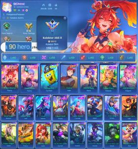 HERO 90 SKIN 159 | EMBLEM GOOD| CYPLOPS SPOBENGEBOB| VALE GARA| EPIC KHUFRA| STUN SELENA| HERO GOOD| SKIN GOOD| INSTAN DELIVERY