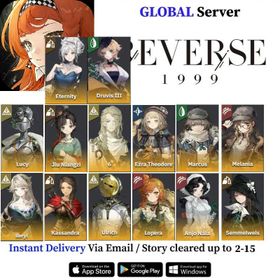 A22【Server： Global】514 draws +Account resources are shown in the figure. | Story Map 2-15 | Starter Account | Reroll