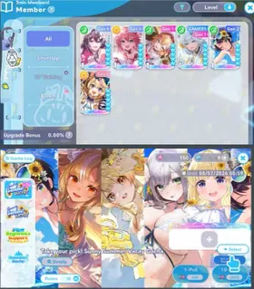 starter 6 5* summer subaru azki haato fubuki miko polka+2,5k gems beginner on